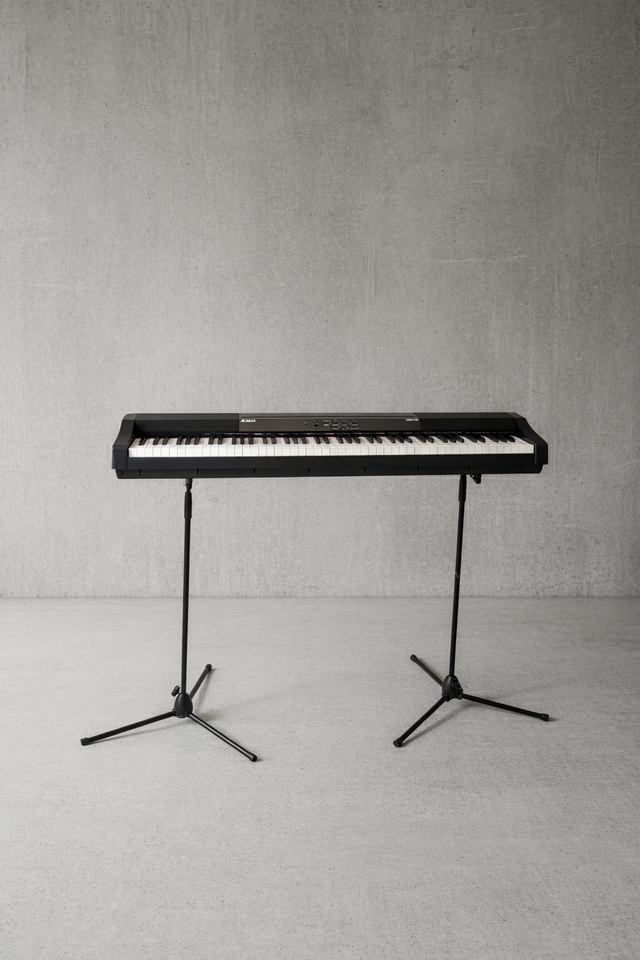 Microphone stands built with Manofold